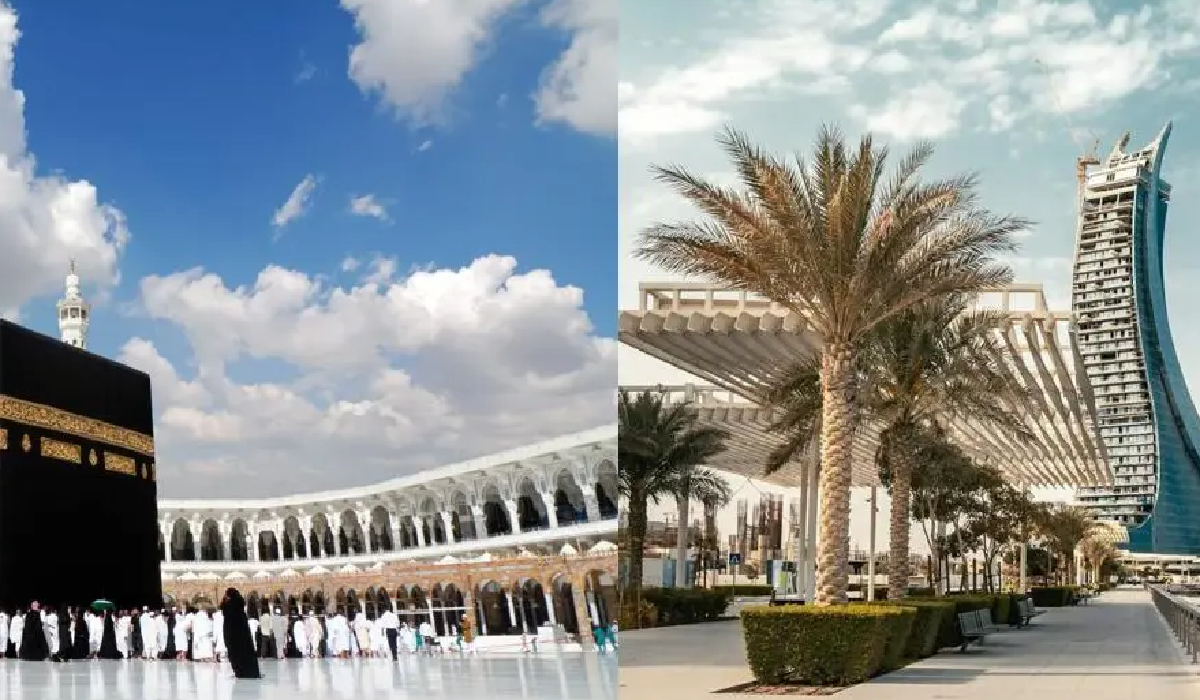 A trip to Qatar after performing Umrah pilgrimage